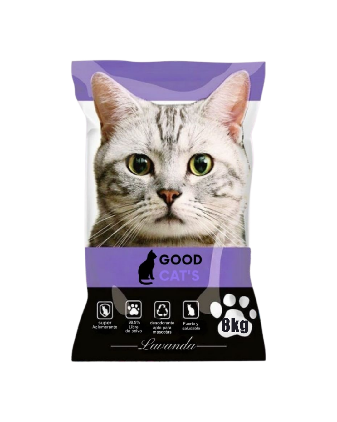 Arena Sanitaria Good Cat’s Lavanda 8kg
