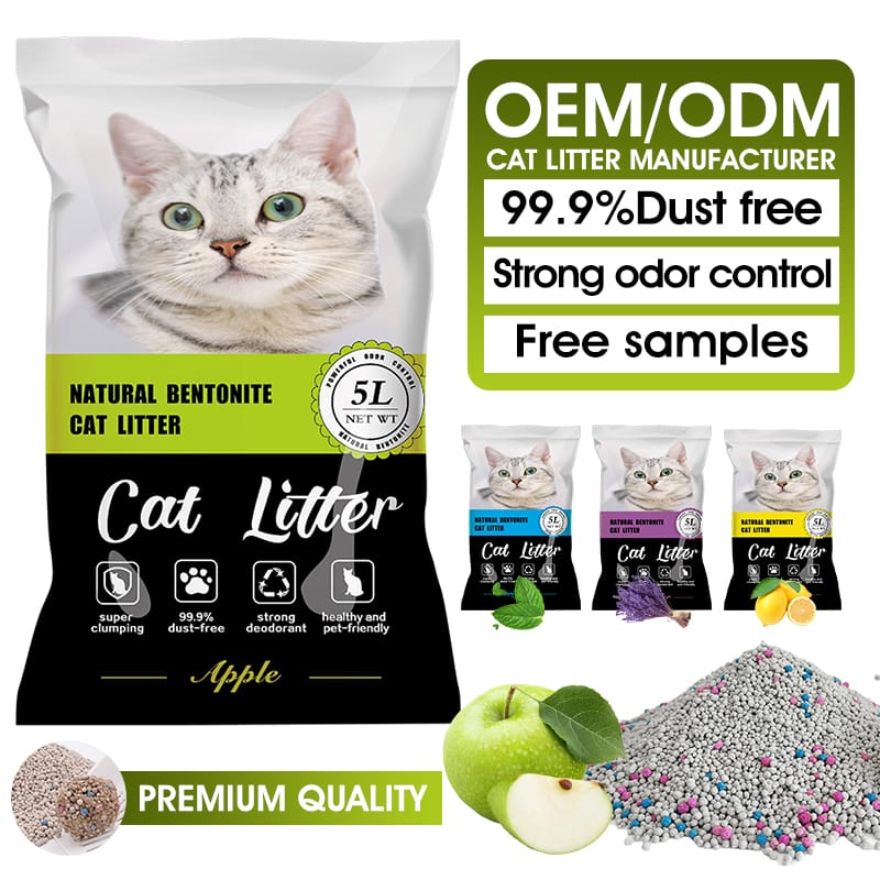 Arena Good Cat´s aroma a Manzana 4 KG