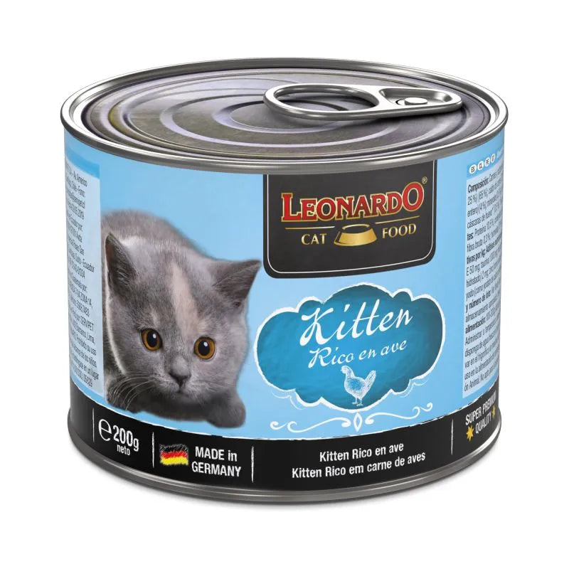Leonardo Quality Kitten Lata 400 grs.