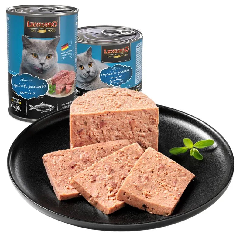 Leonardo Quality Pescado Marino Lata 400 grs.