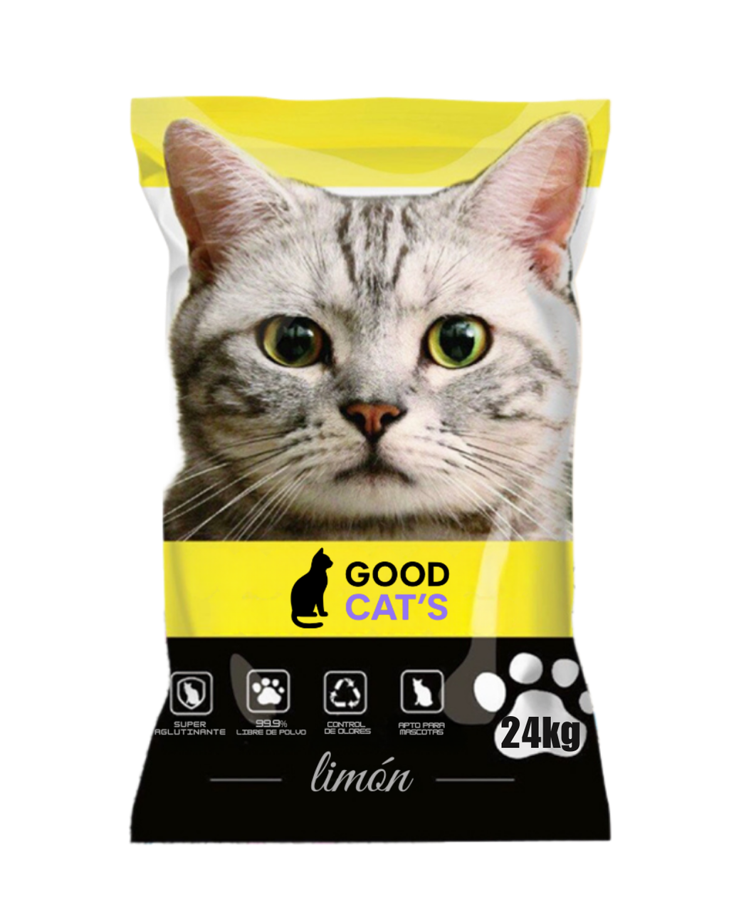 Arena Sanitaria Good Cat’s Limón 8kg