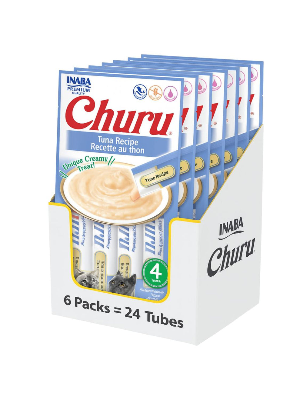 Display churu Atun 6 saches de 4 tubos
