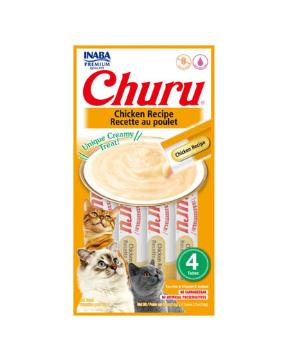 Caja de churo Pollo 6 saches de 4 tubos