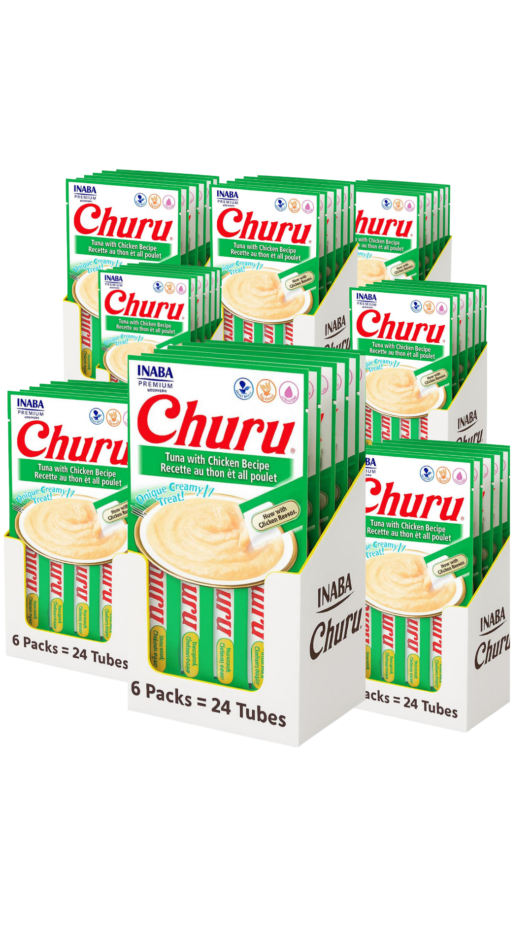 Caja de 8 display 4 snack Atún y Pollo